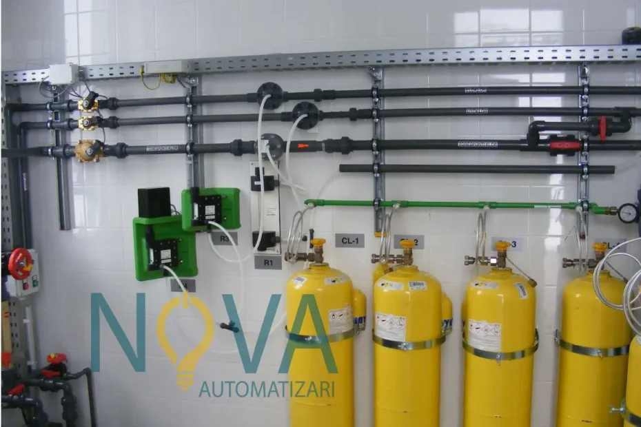 statii tratare clorinare procese automatizate industriale