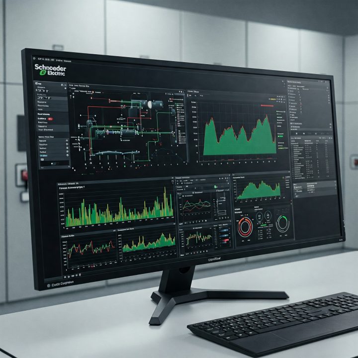 Soluție SCADA Schneider Electric: Creșterea Eficienței și Productivității în Industrie