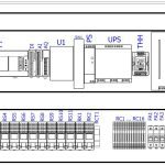 Plan electric și schema de automatizare SCADA pentru monitorizarea și controlul instalațiilor electrice.
